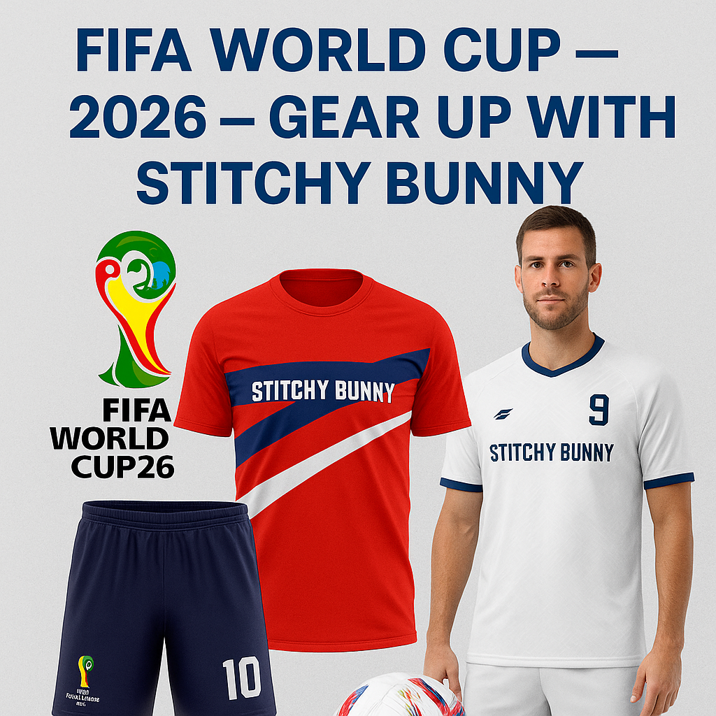 FIFA World Cup 2026 — Gear Up with Stitchy Bunny Sportswear